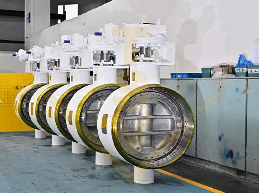 Triple Offset Butterfly Walve