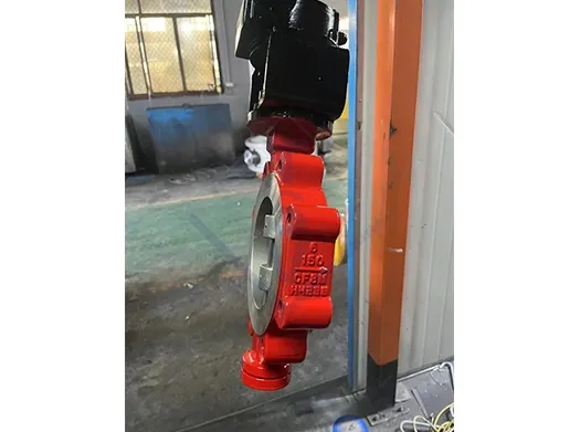 Casting lever lug butterfly valve