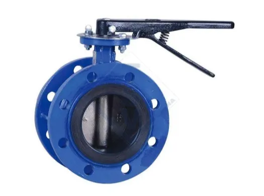 /Ductile Iron Flange Lever Operated Butterfly Valve