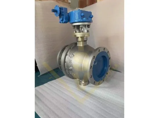 Flange Gear Floating Ball Valve