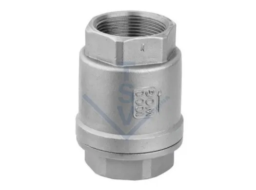 2Pcs Vertical Thread Check Valve