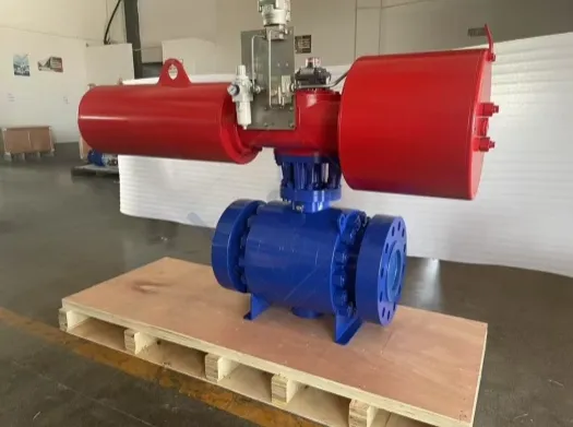 Emergency Shut-off Trunnion Ball Valve